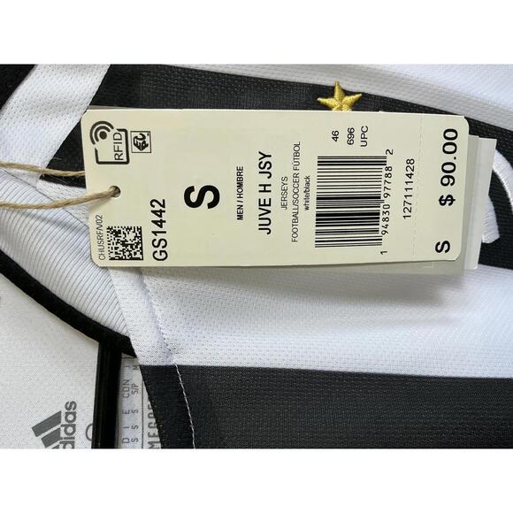 Adidas Juventus Soccer Jersey Size Small with sponsor Jeep logo - Picture 6 of 7